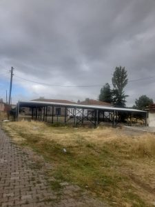 Köy Konağı İçine Yemekhane Yapılıyor